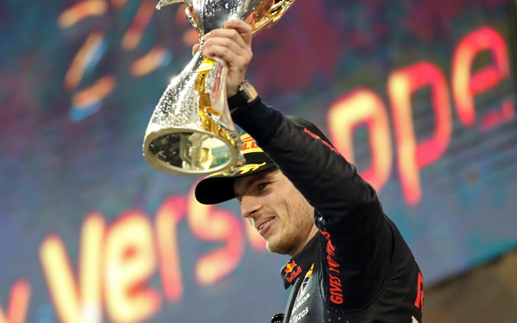 Max Verstappen wins the F1 title