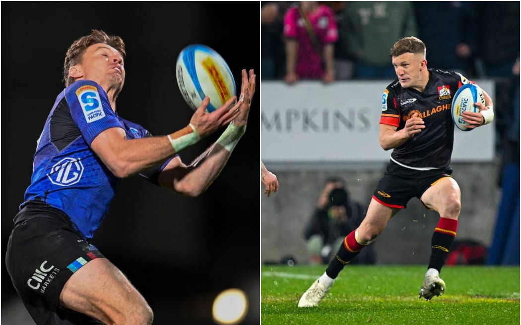 Beauden Barrett, Damian McKenzie.