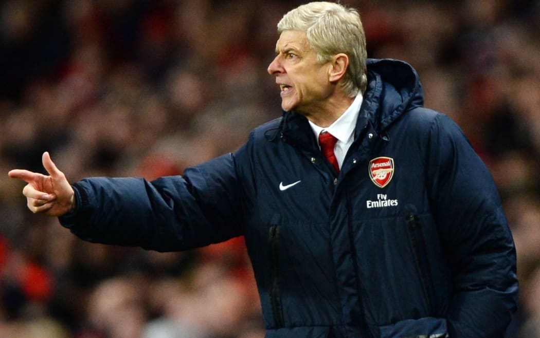 The Arsenal manager Arsene Wenger.