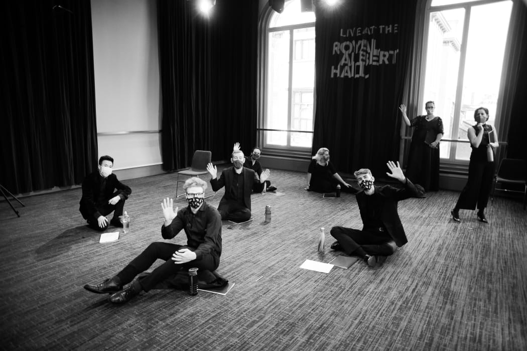 Whānau: Voices of Aotearoa, far from home performers at the Royal Albert Hall, London