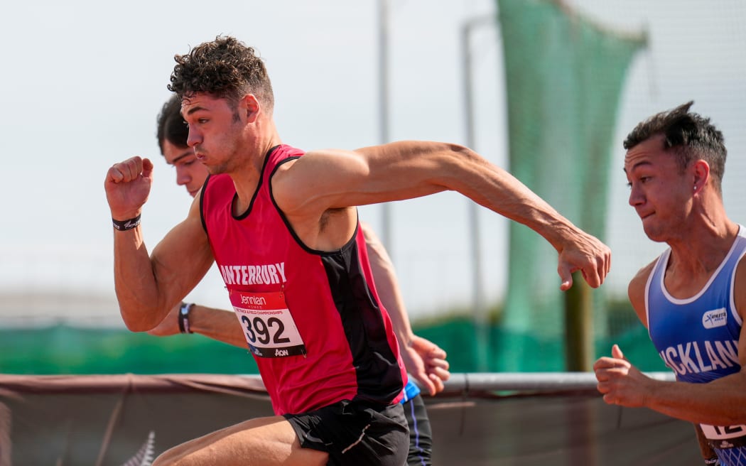 Canterbury sprinter Tiaan Whelpton.