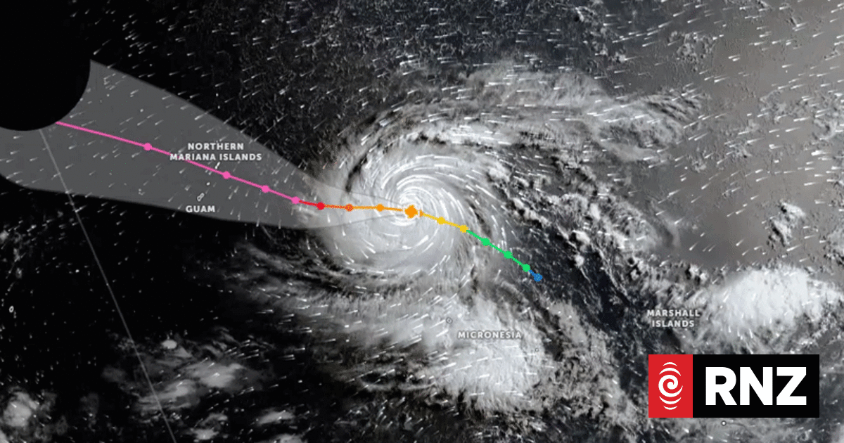 Typhoon Bavi poses 'significant threat' to Mariana Islands