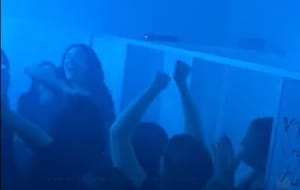 Lorde performs at a pop-up listening party in Auckland for her upcoming album Virgin