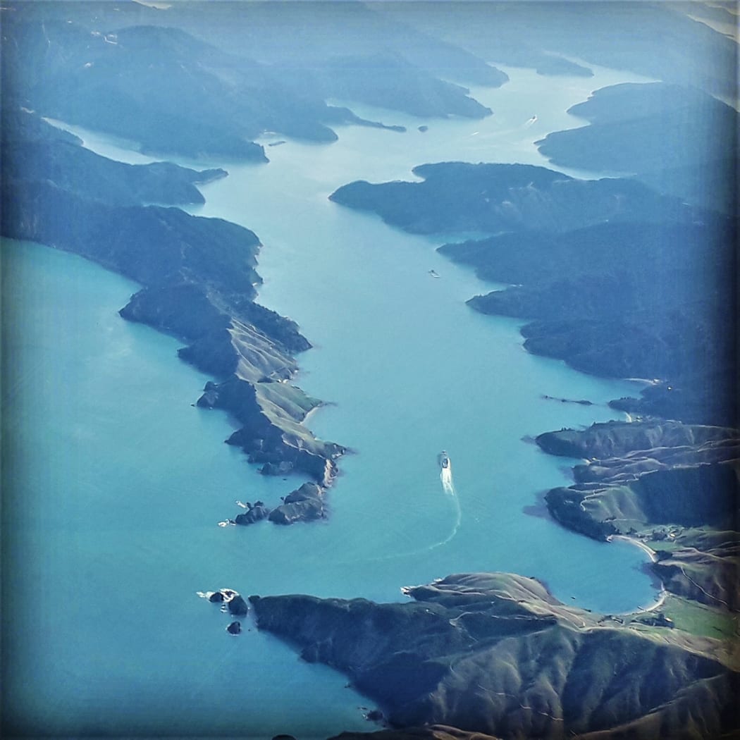 Tory Channel as seen from a Soundair plane.