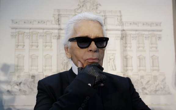 Karl Lagerfeld pictured in 2013.