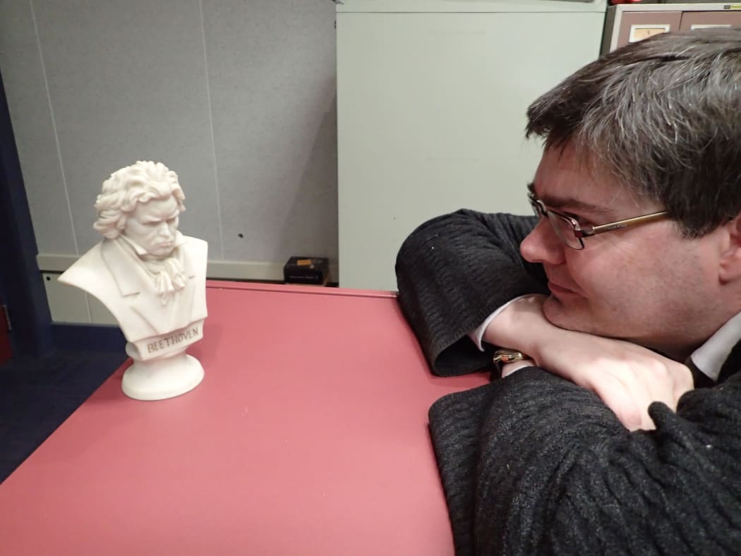 David Morriss and Ludwig van Beethoven