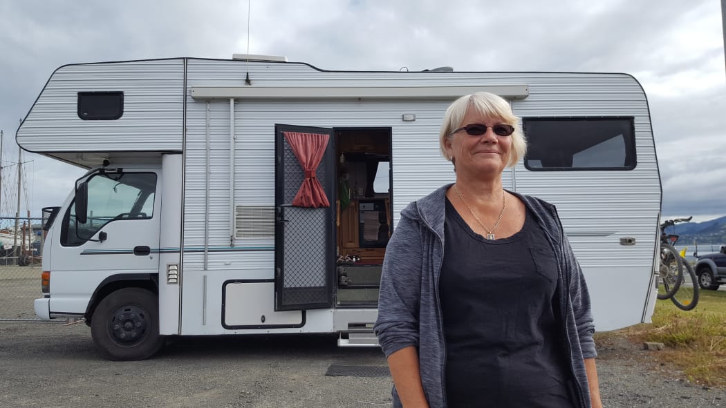 Freedom camper Julie Maki.