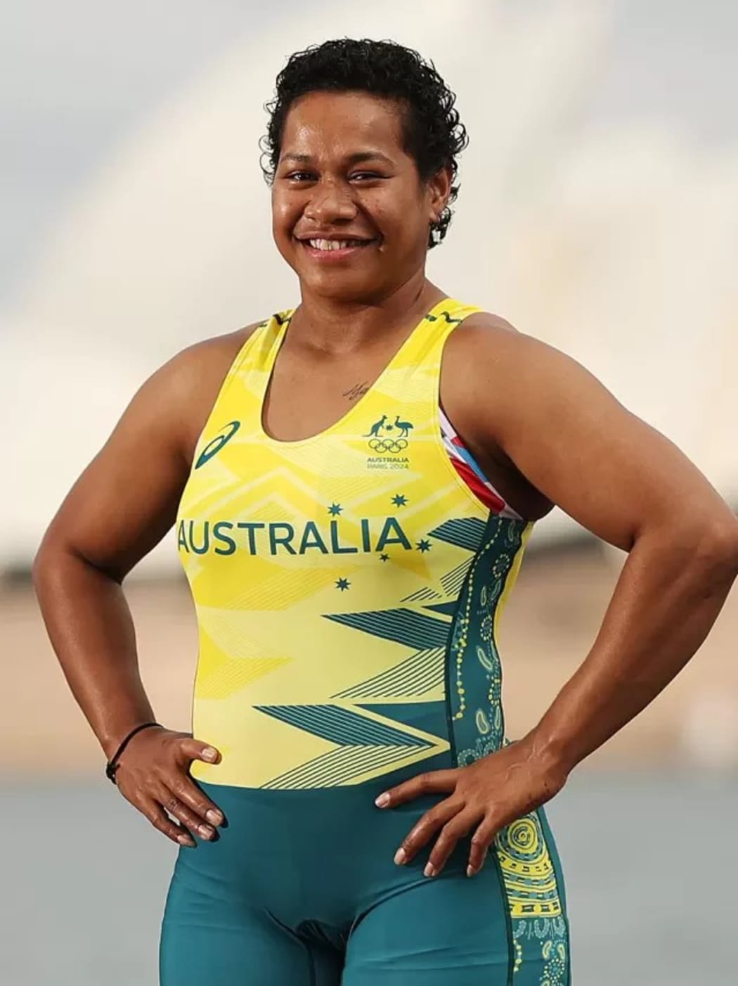 Australia's Fijian lifter Eileen Cikanamata tipped to win a medal in Paris this weekend.