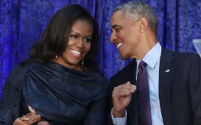 Barack and Michelle Obama.