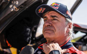 Carlos Sainz snr on the Dakar Rally