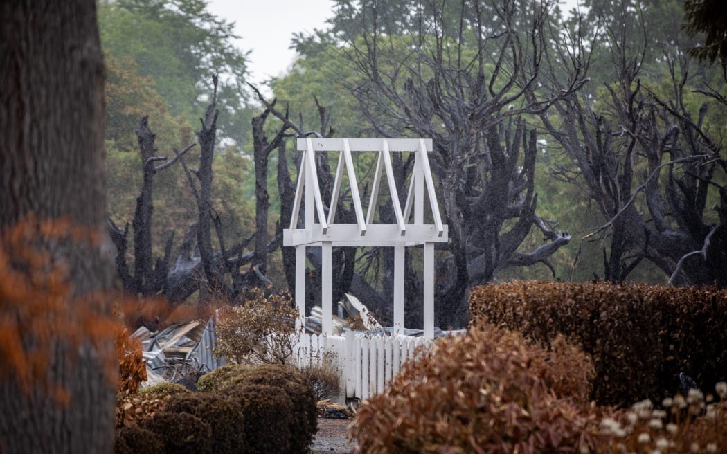 Loburn fire damage