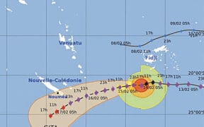 Cyclone Gita - Thursday 15/02 11am