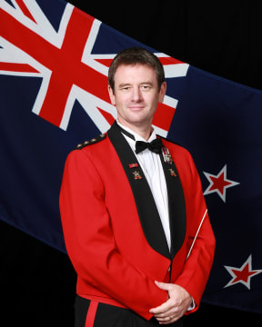 Major Graham Hickman, long-serving for New Zealand and the New Zealand Defence Force (NZDF) as both a soldier and musician.