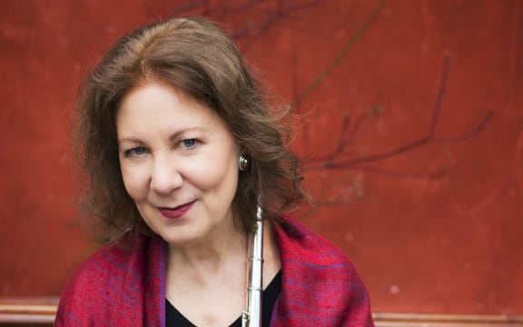 Flutist Camilla Hoitenga
