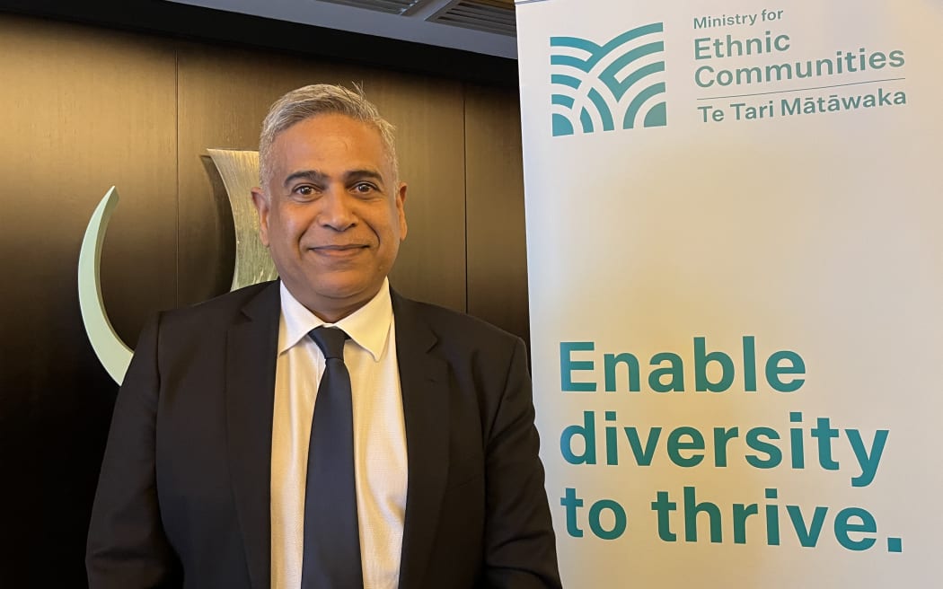 Chief executive at the Ministry for Ethnic Communities, Mervin Singham