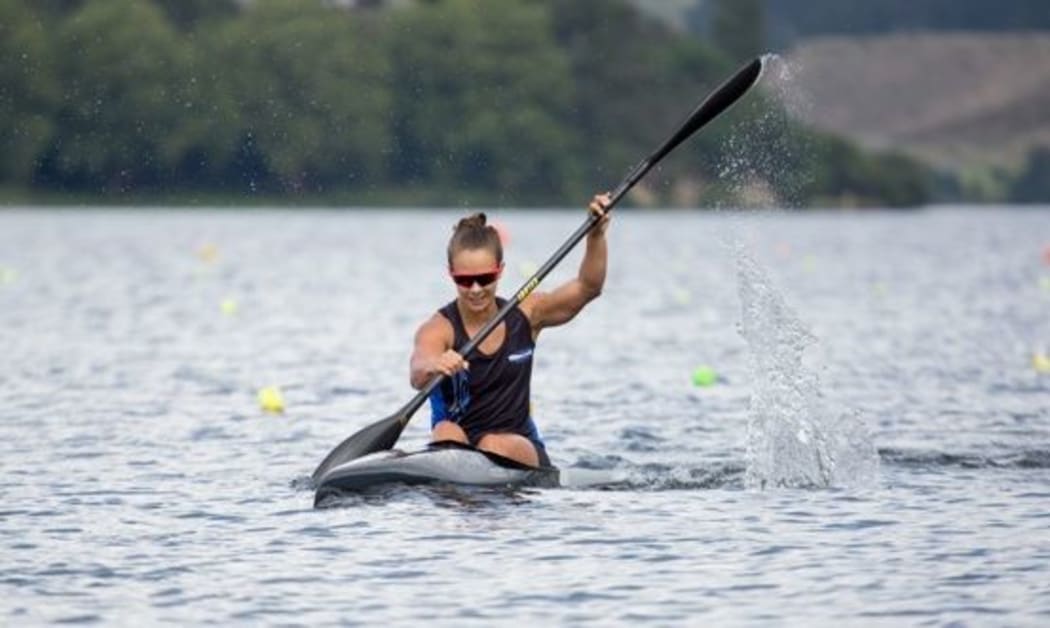 New Zealand Kayaker Lisa Carrington.