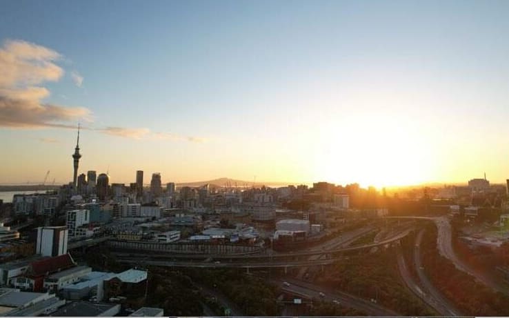 Auckland during level 4 lockdown on 19.8.2021