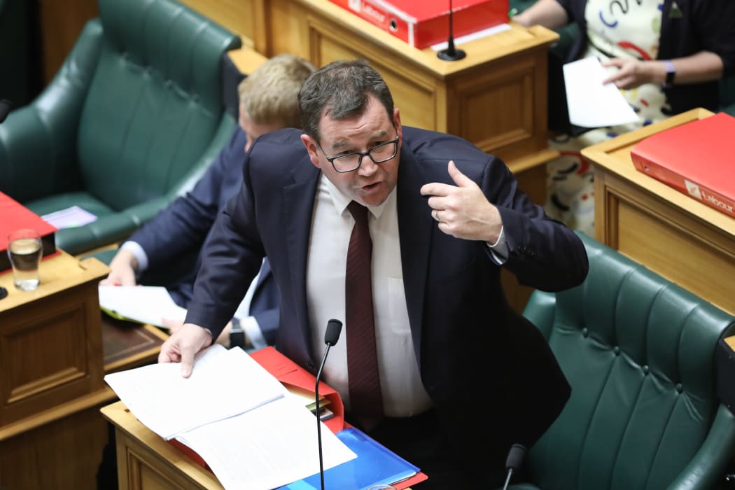 Minister of Finance Grant Robertson in the House