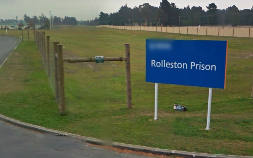 Photo Google maps. Rolleston Prison sign