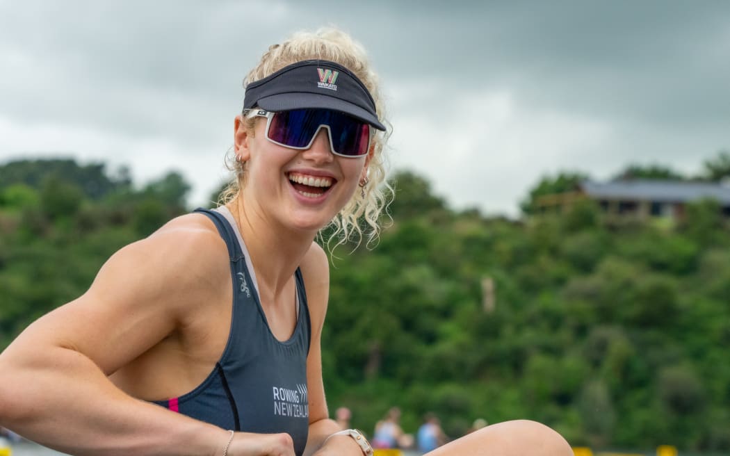 New Zealand rower Ella Cossill