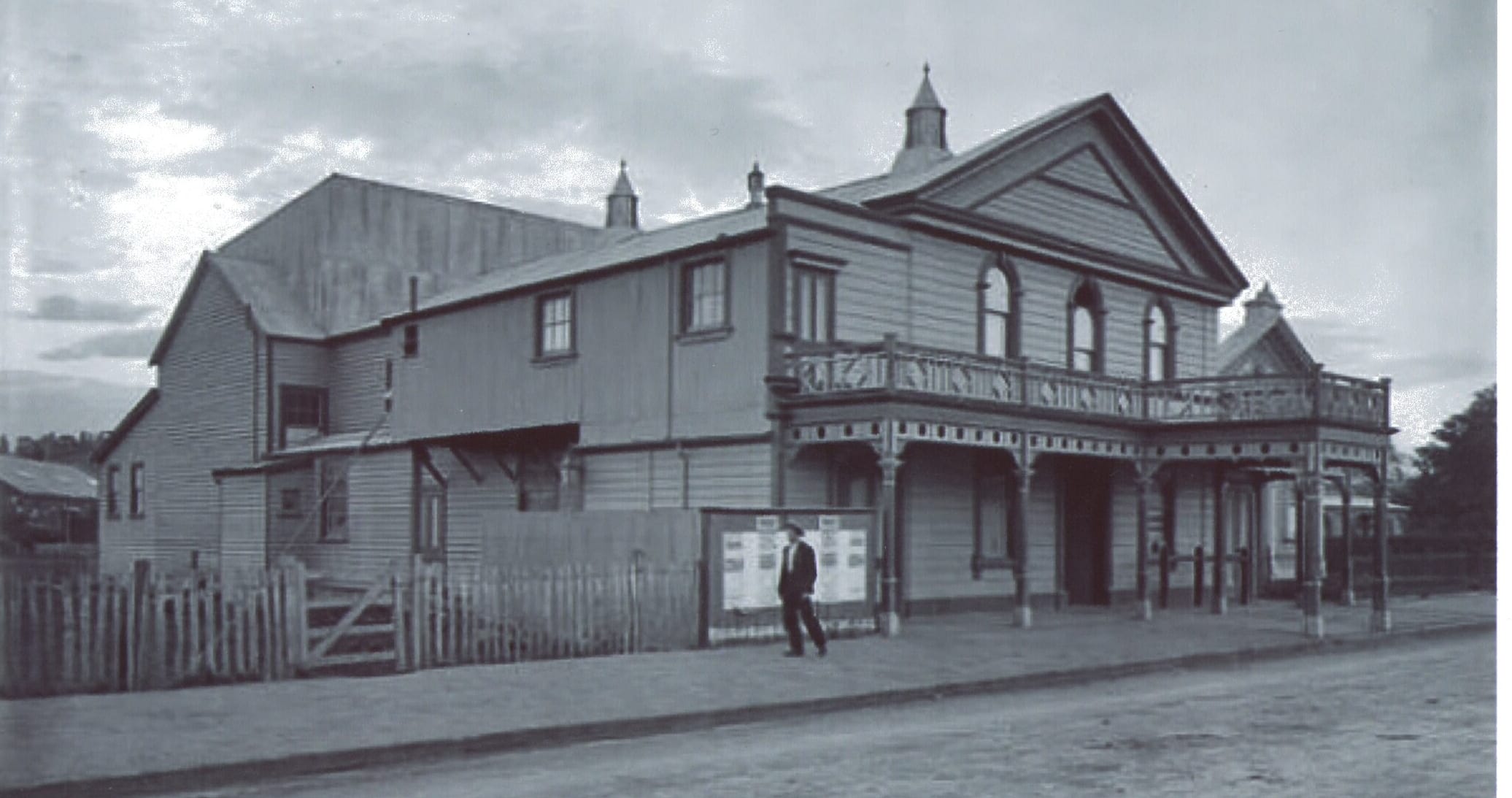 The Theatre Royal in Nelson, 1917