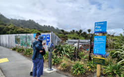 Dolomite Point in Punakaiki raised $301,652 during the seven-month trial. Photo: Supplied/Department of Conservation