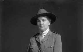 Captain Elizabeth Catherine Gunn. S P Andrew Ltd :Portrait negatives. Ref: 1/1-014009-G. Alexander Turnbull Library, Wellington, New Zealand. /records/22766391