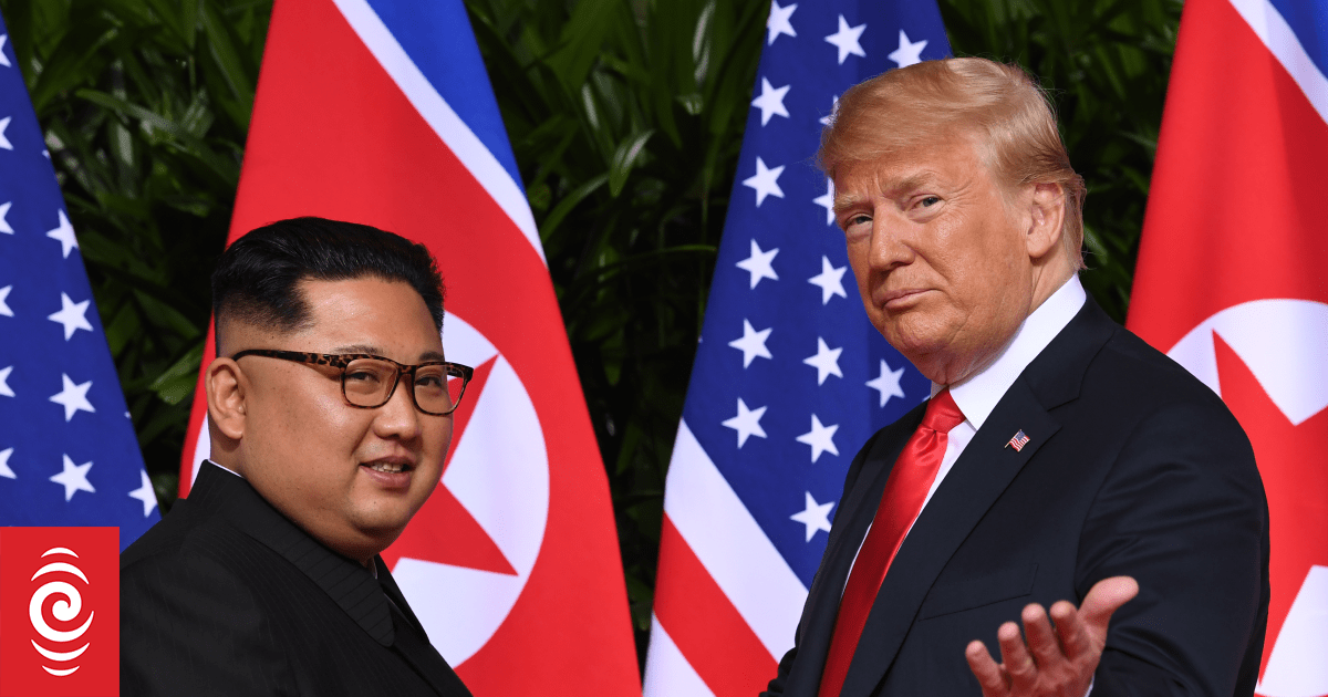 Trump eyes North Korea meet as he ambushes South Korea leader