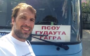 Guilherme Canever in Abkhazia