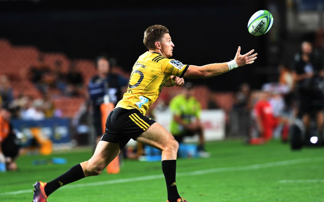 Hurricanes first five Beauden Barrett.