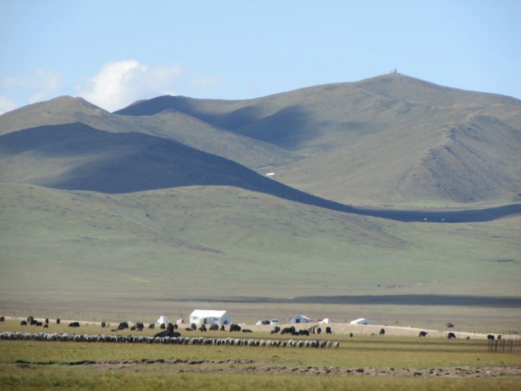 The Tibetan Plateau.