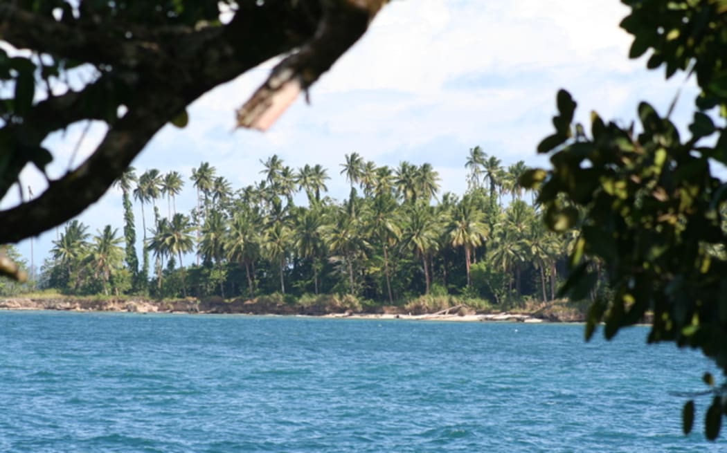 Sea front in Madang, Papua New Guinea.