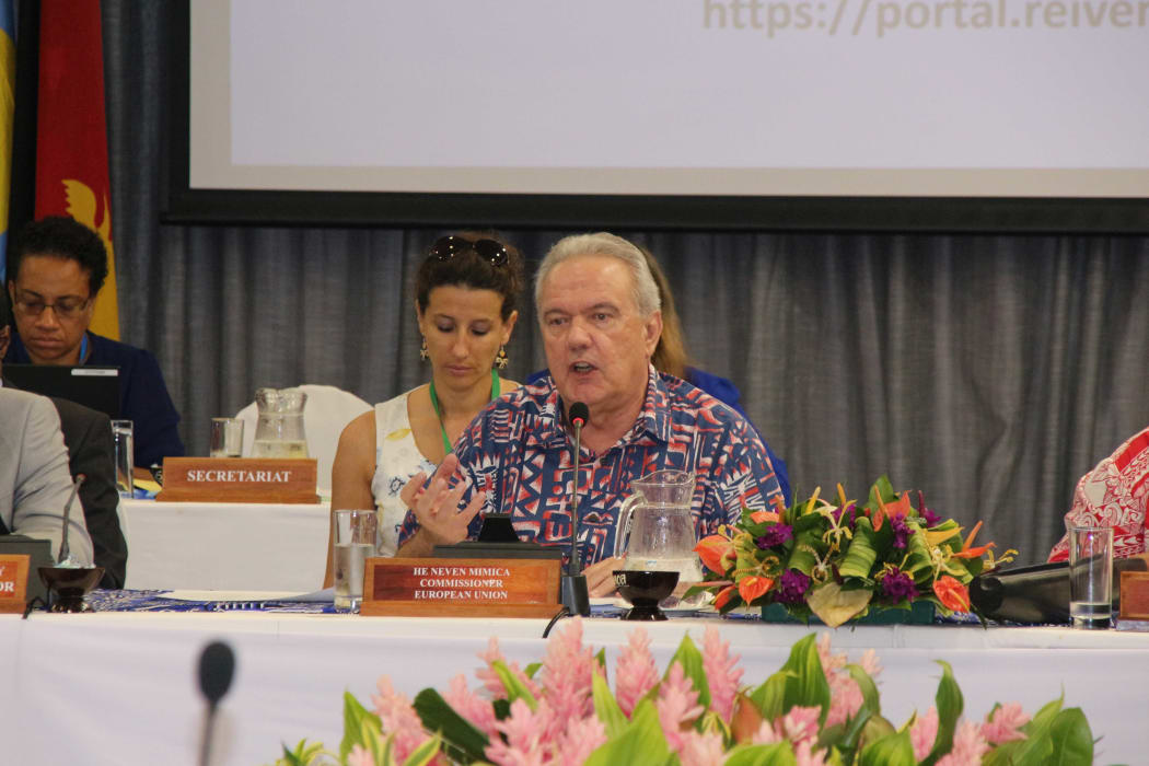 The European Union's Commissioner for International Cooperation and Development, Neven Mimica