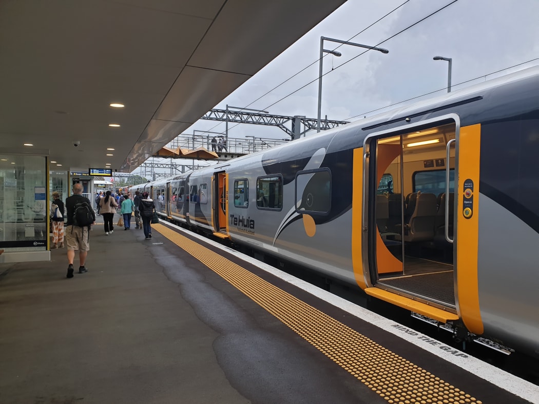Longawaited train service between Waikato and Auckland begins RNZ News