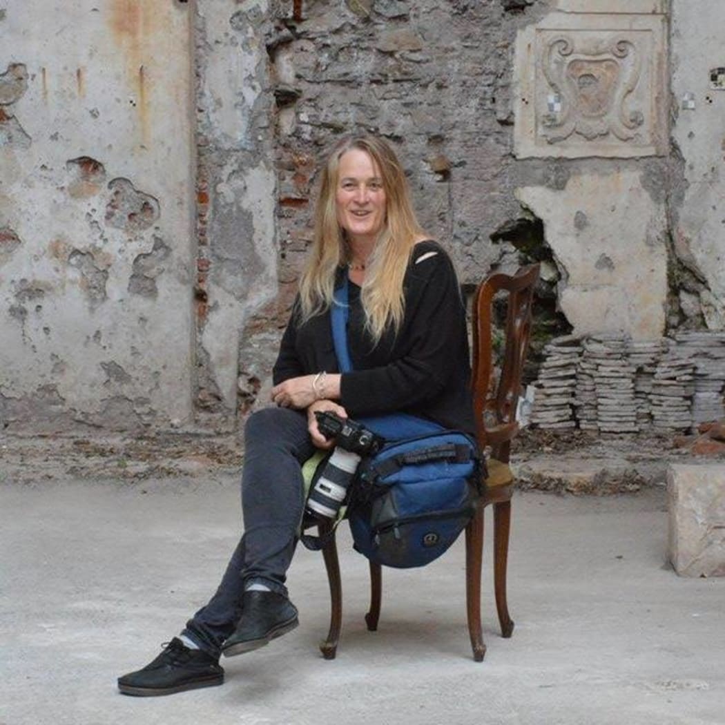 Di Mackey, a New Zealander living in Genoa says the community is in shock following the collapse of the bridge.
