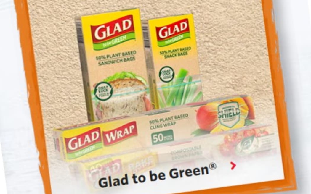Glad's 'Glad to be green' range.