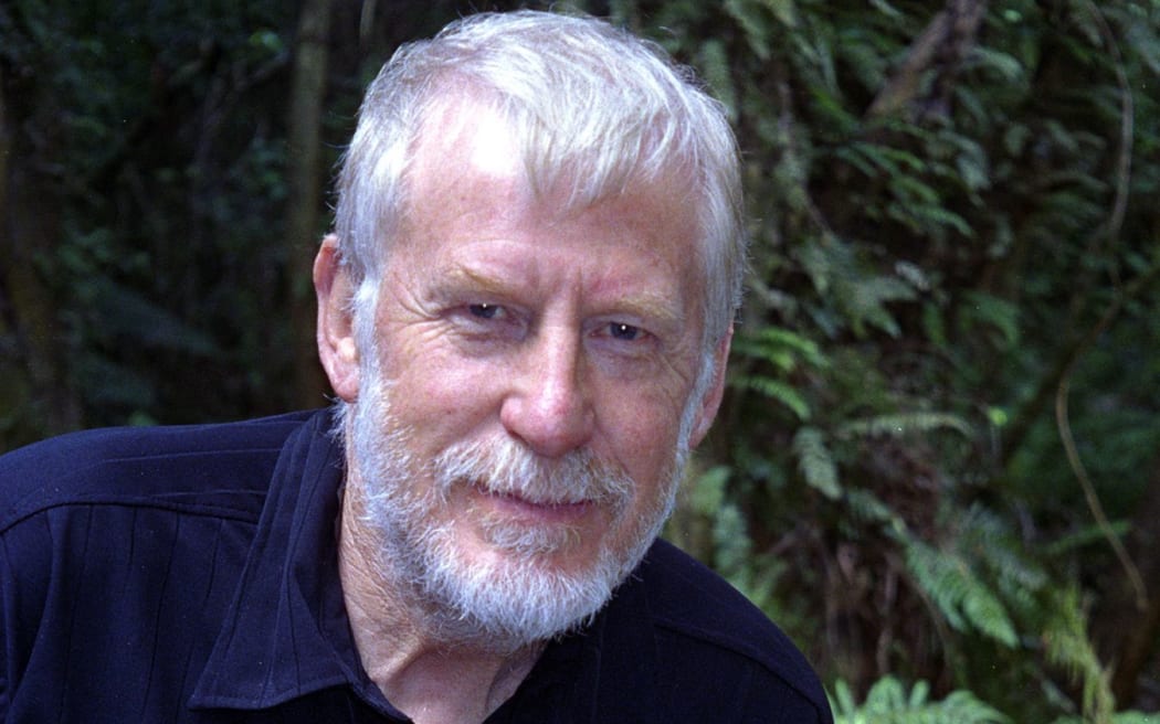 Richard Nunns at Karori Wildlife Sanctuary during the recording of He Ara Pūoro.