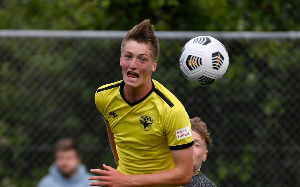 Finn Surman of the Wellington Phoenix