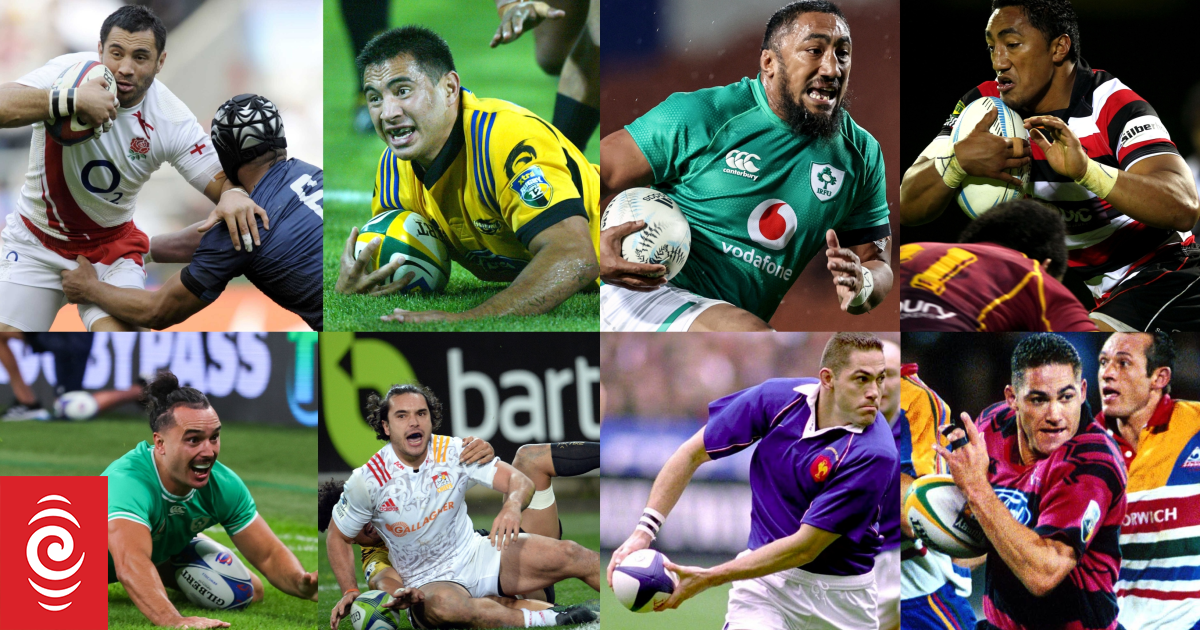 Who are our greatest rugby exports to Europe? The top 10