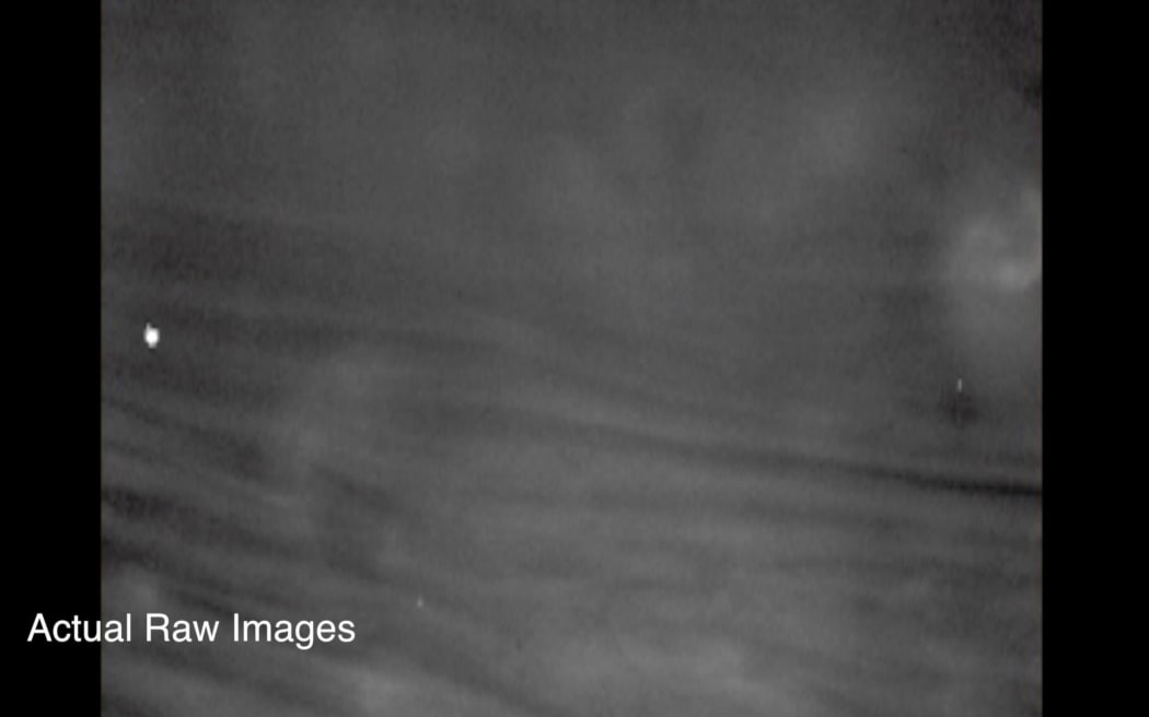 Images taken by NASA's Cassini space probe, the closest pictures ever taken of the gas planet Saturn.