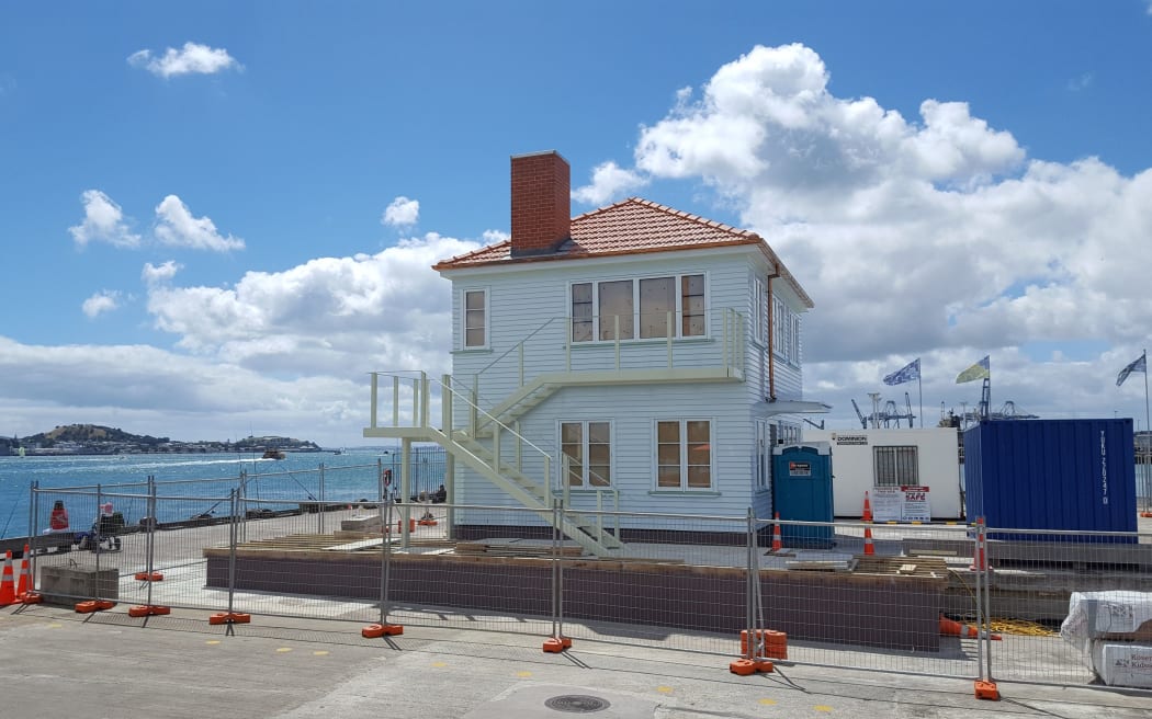 Michael Parekowhai's The Lighthouse on Queens Wharf.