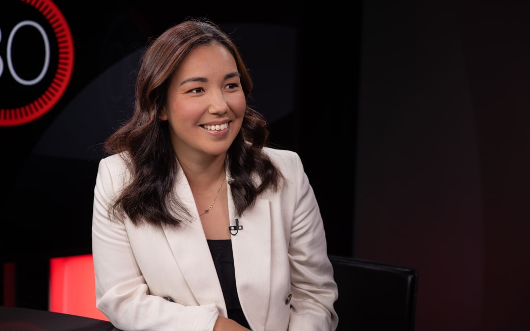 Opportunity Party leader Qiulae Wong