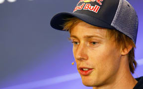 Brendon Hartley speaks to media ahead of his Formula One debut.