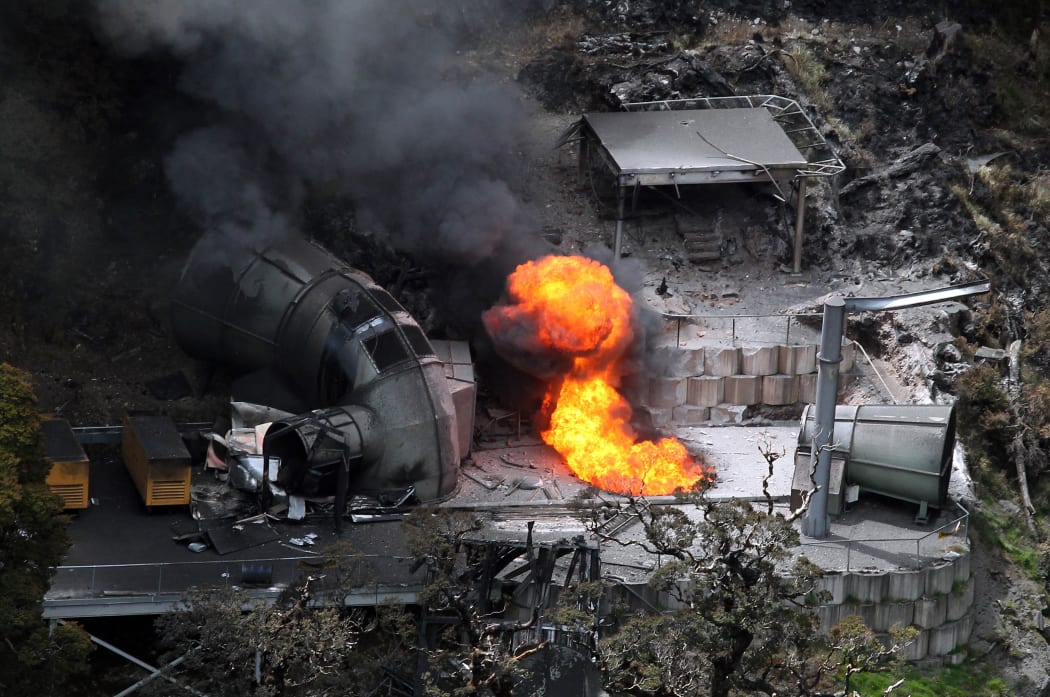 The Pike River coal mine in November 2010.
