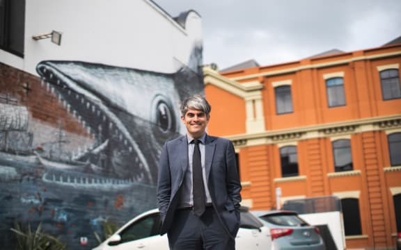 Dunedin's mayor elect Aaron Hawkins