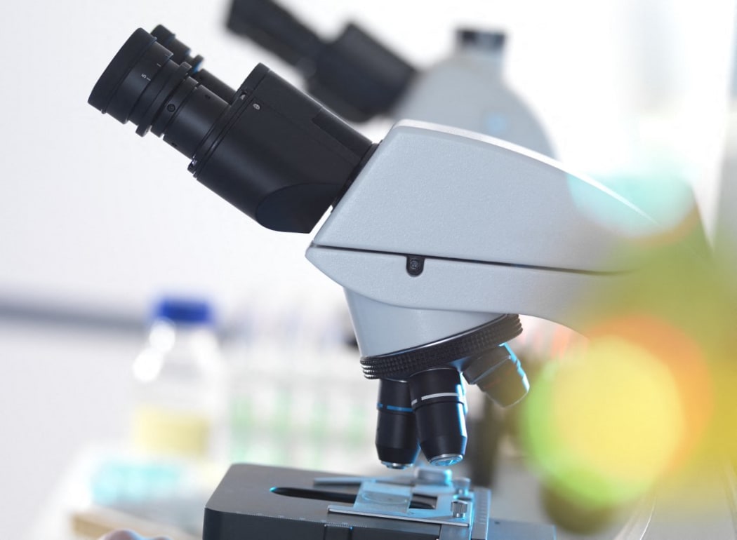 Light microscope. (Photo by WLADIMIR BULGAR/SCIENCE PHOTO LI / WBU / Science Photo Library via AFP)
