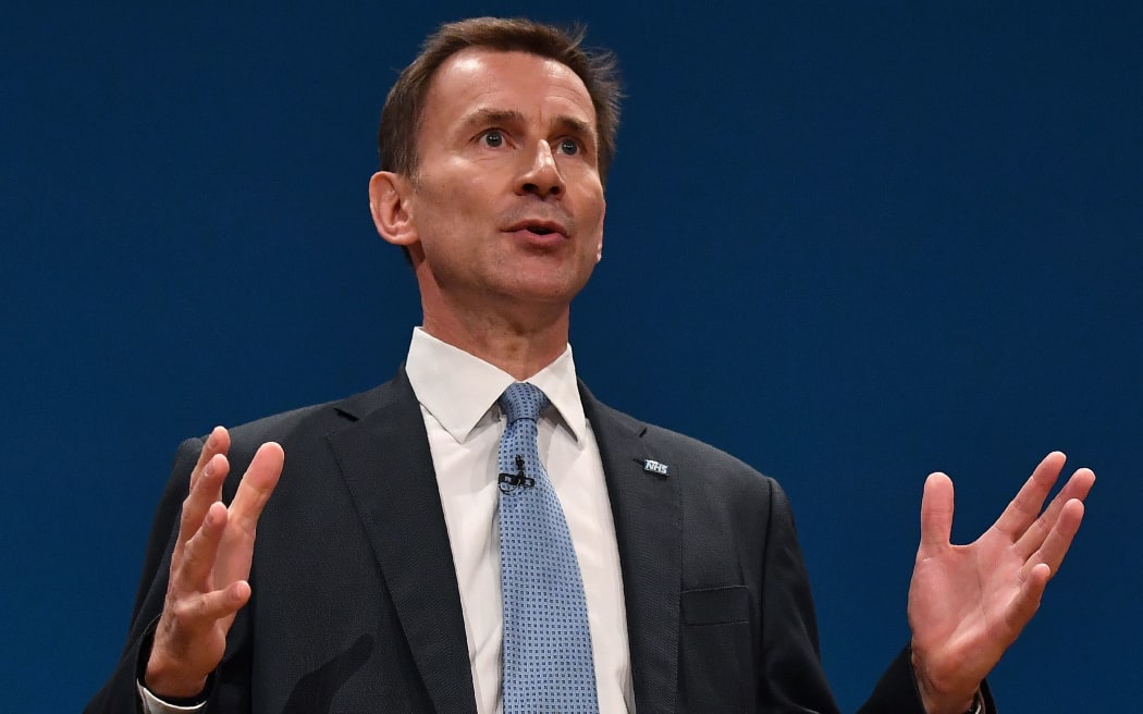Health secretary Jeremy Hunt