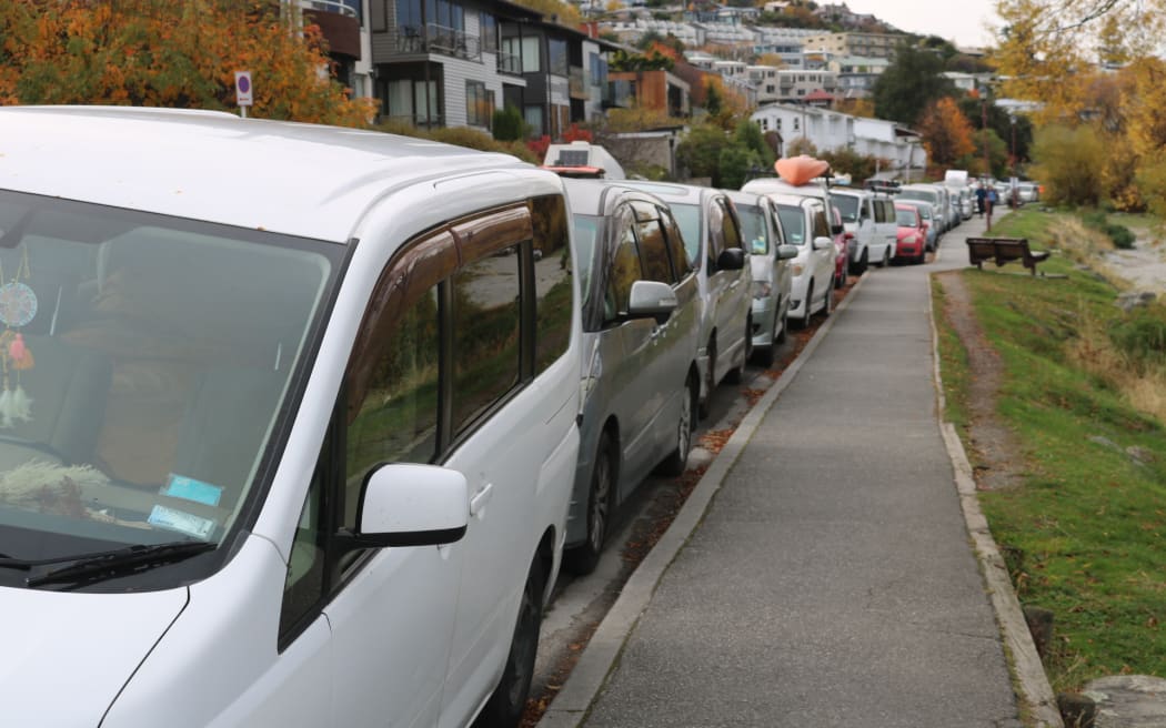 Queenstown Lakes District Council's Infrastructure Committee voted for a parking ban from 10pm until 6am on Park Street after reports that people had been camping in their vehicles there for days or weeks on end.