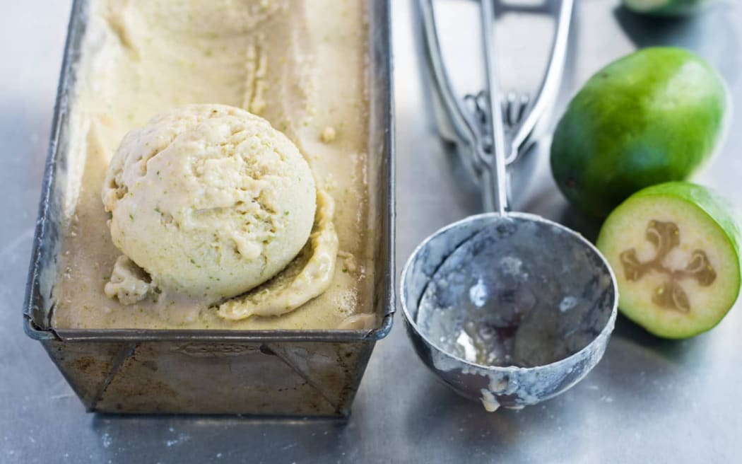 Instant Feijoa Ice Cream