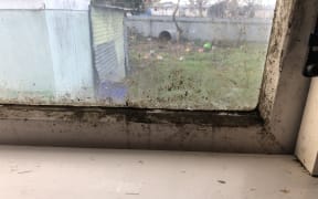 Mould at a rental home in Flaxmere in Hawke's Bay